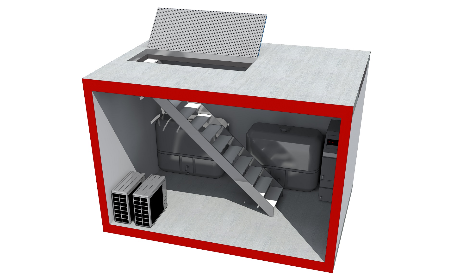 Modul Cube Ground Cube - Natur Holzhaus GmbH