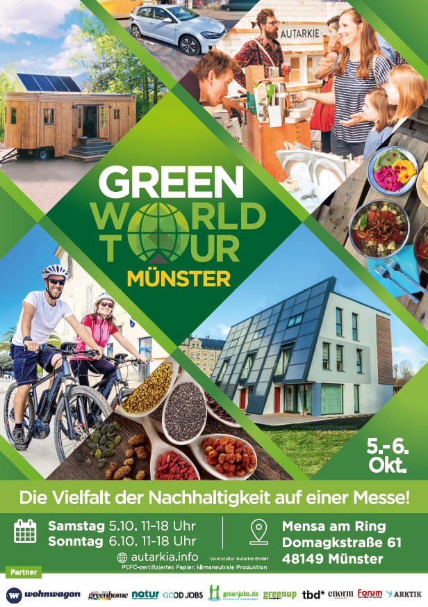 Green World Tour Münster wieder sehr gut besucht!